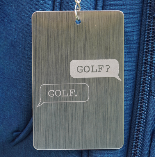 Golf? Golf.